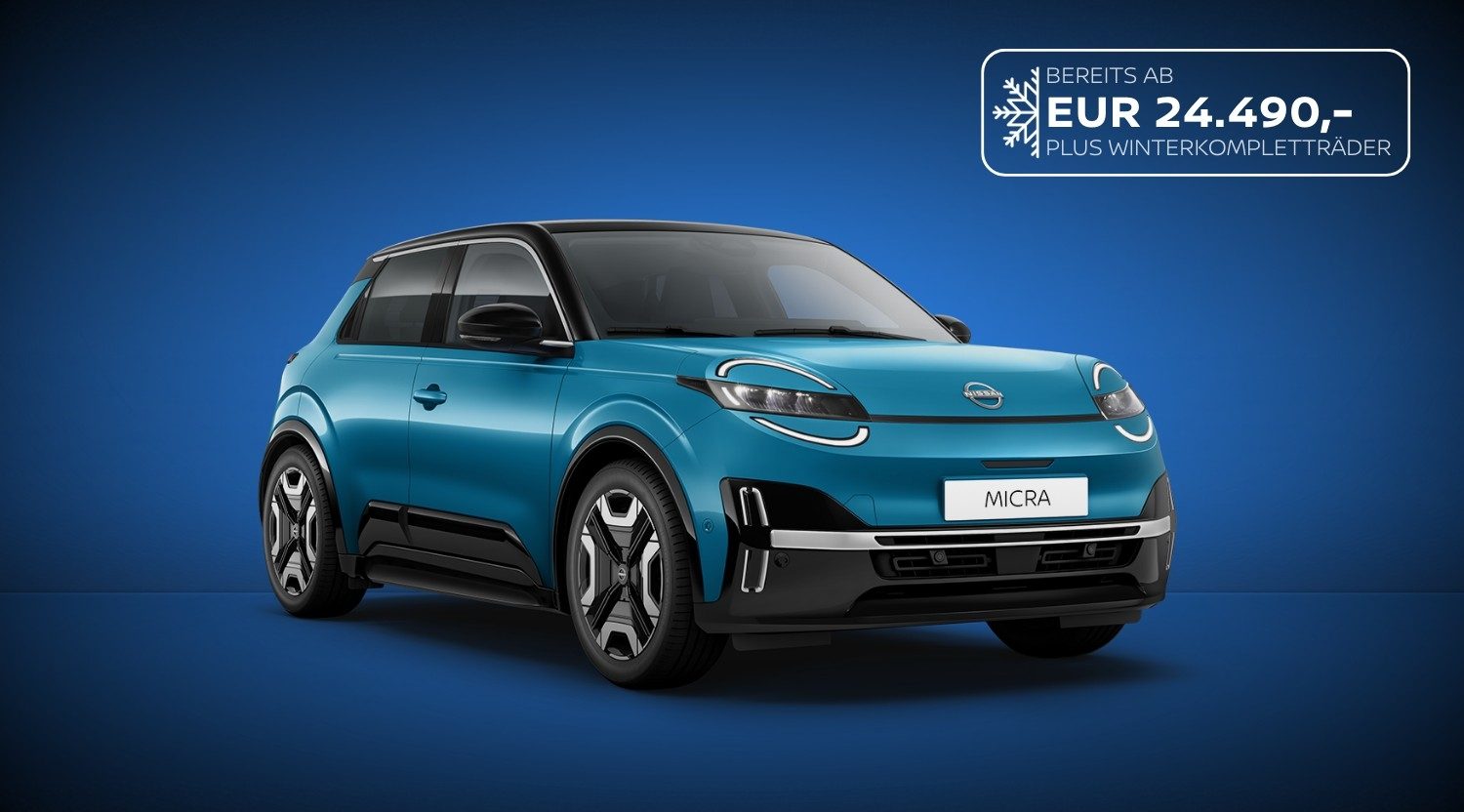 Winterkompletträder gratis bei Micra | Großer Modellbonus | Finanzierungsbonus